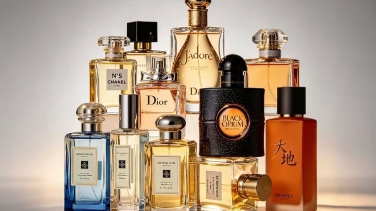 سيكولوجية الألوان في عطور الشرق الأوسط
