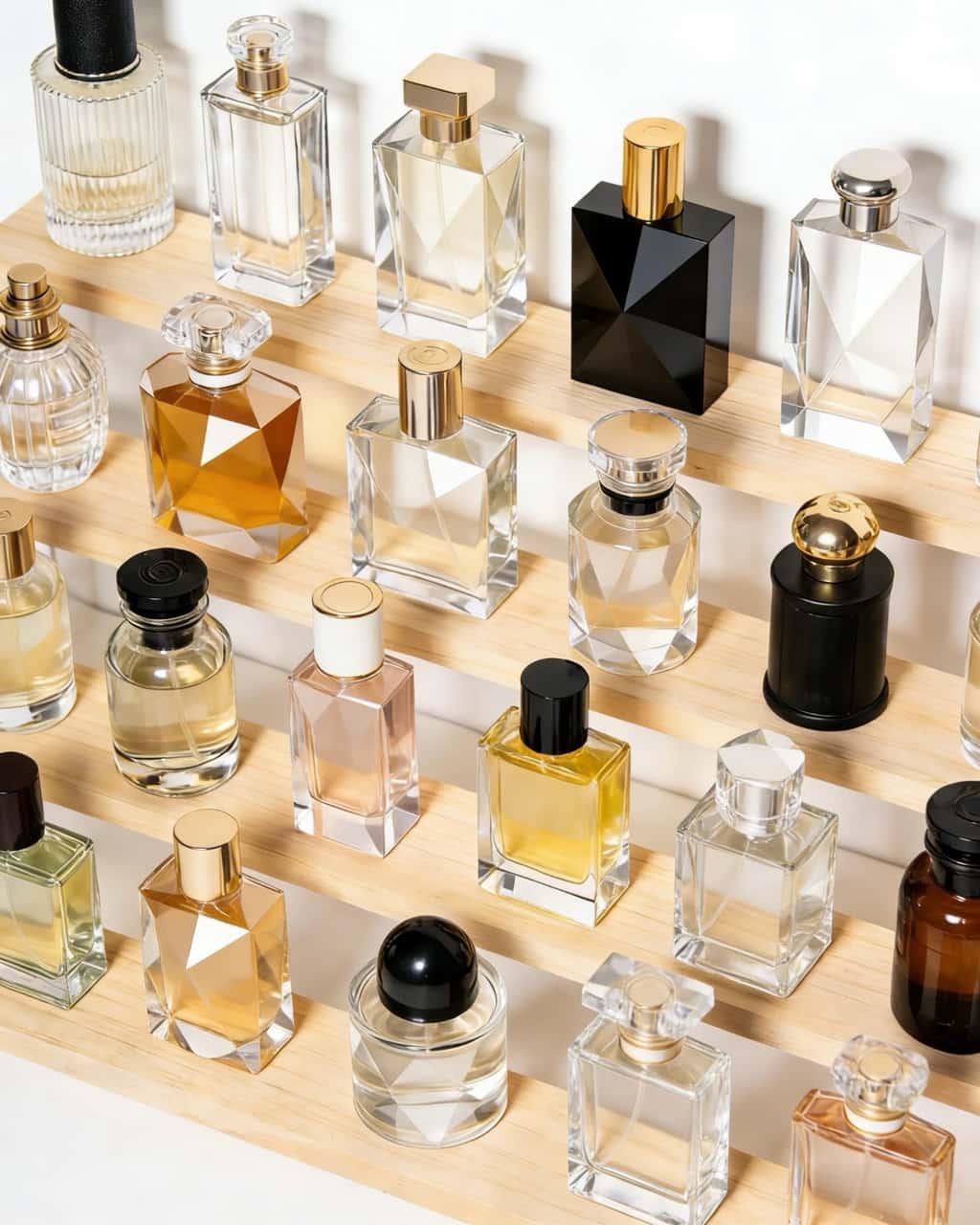 Perfume Packaging Mood Board Template for Premium Brand Positioning